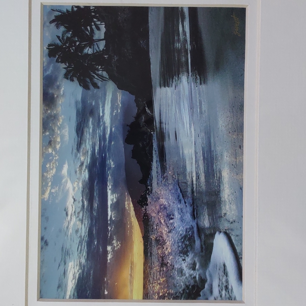 ⭐Monica and Michael Sweet Giclee Photo “Splashes of Light”